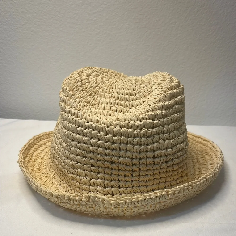 Original Penguin Cream Woven Hat